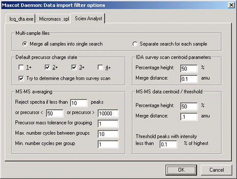 daemon options