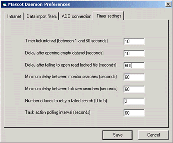 daemon preferences