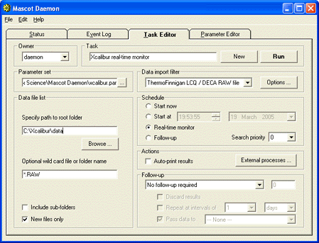 daemon task tab